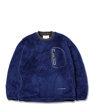 high loft fleece pullover